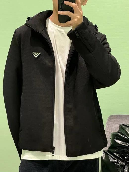 P家 竖纹绗条铁牌棉服（JN） 商品图0