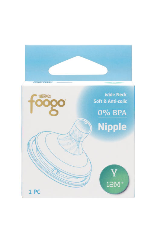 膳魔师FCAA单颗奶嘴-Y型奶嘴（适配PPSU奶瓶）12月龄+宝宝适用 商品图0