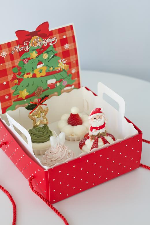 圣诞节特别款杯子蛋糕组（4枚） 商品图1