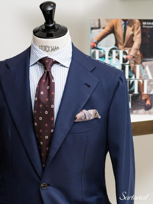 Orazio Luciano 藏蓝单西 商品图1