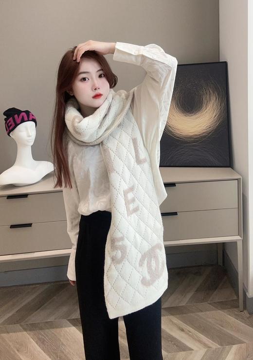 香奈儿五号羊绒围巾（CB） 商品图4
