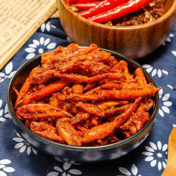 苗姑娘贵州特产小吃 香脆辣150g*1 休闲零食辣椒美味油炸辣椒条即食微辣 /粮油调味 /调味品 /中式酱料 商品图3