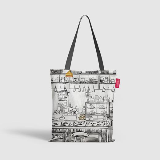 深圳手信 喜和文化深圳插画帆布包 商品图8