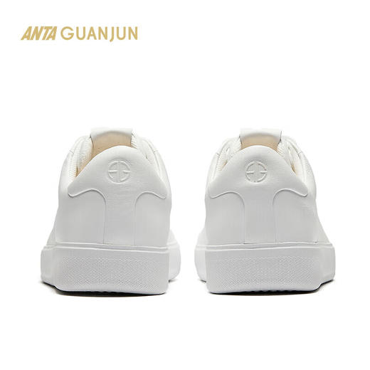 安踏冠军全天候系列 A01商务板鞋男士牛皮休闲运动鞋子112518002A 商品图7