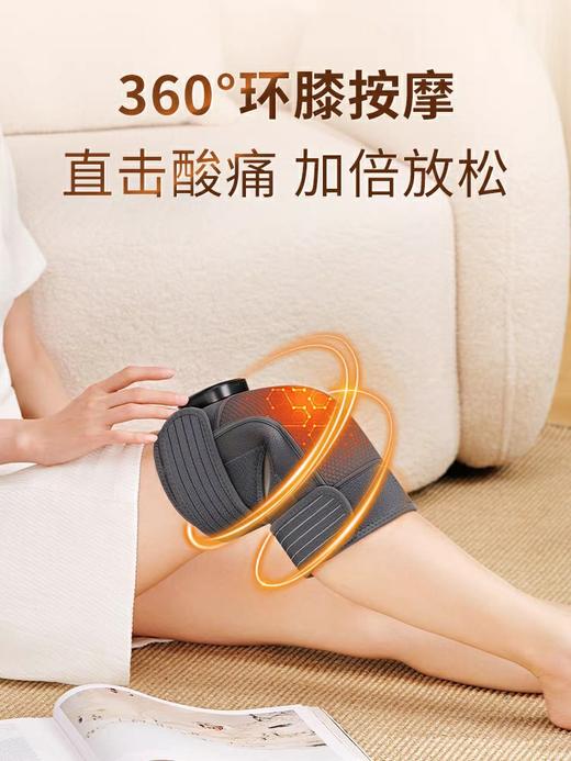 【母亲节礼物】倍轻松膝部按摩器X2加热护膝 保暖防风艾灸热敷震动按摩老寒腿节日礼物送父母老婆女友 商品图4