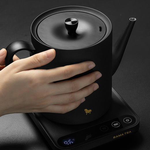 八马茶具 | 八马茗侣烧水壶-复古黑650ml 商品图2