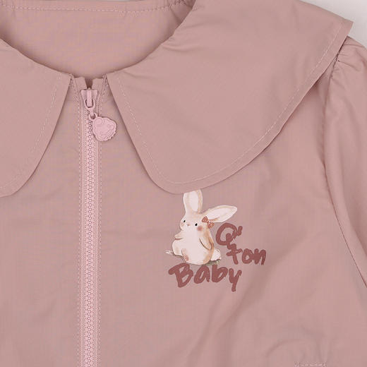 棉果果春季新品商场同款女童翻领长袖外套M122100325075 商品图1