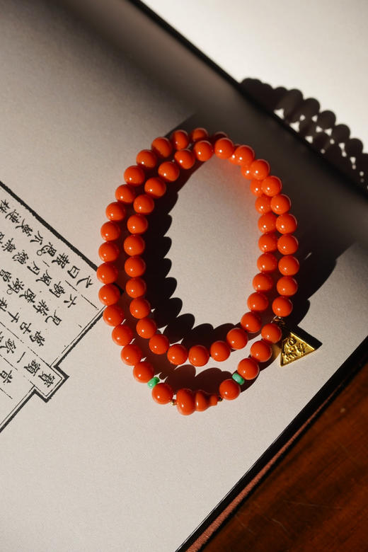 双圈南红｜金蛇三合 商品图6