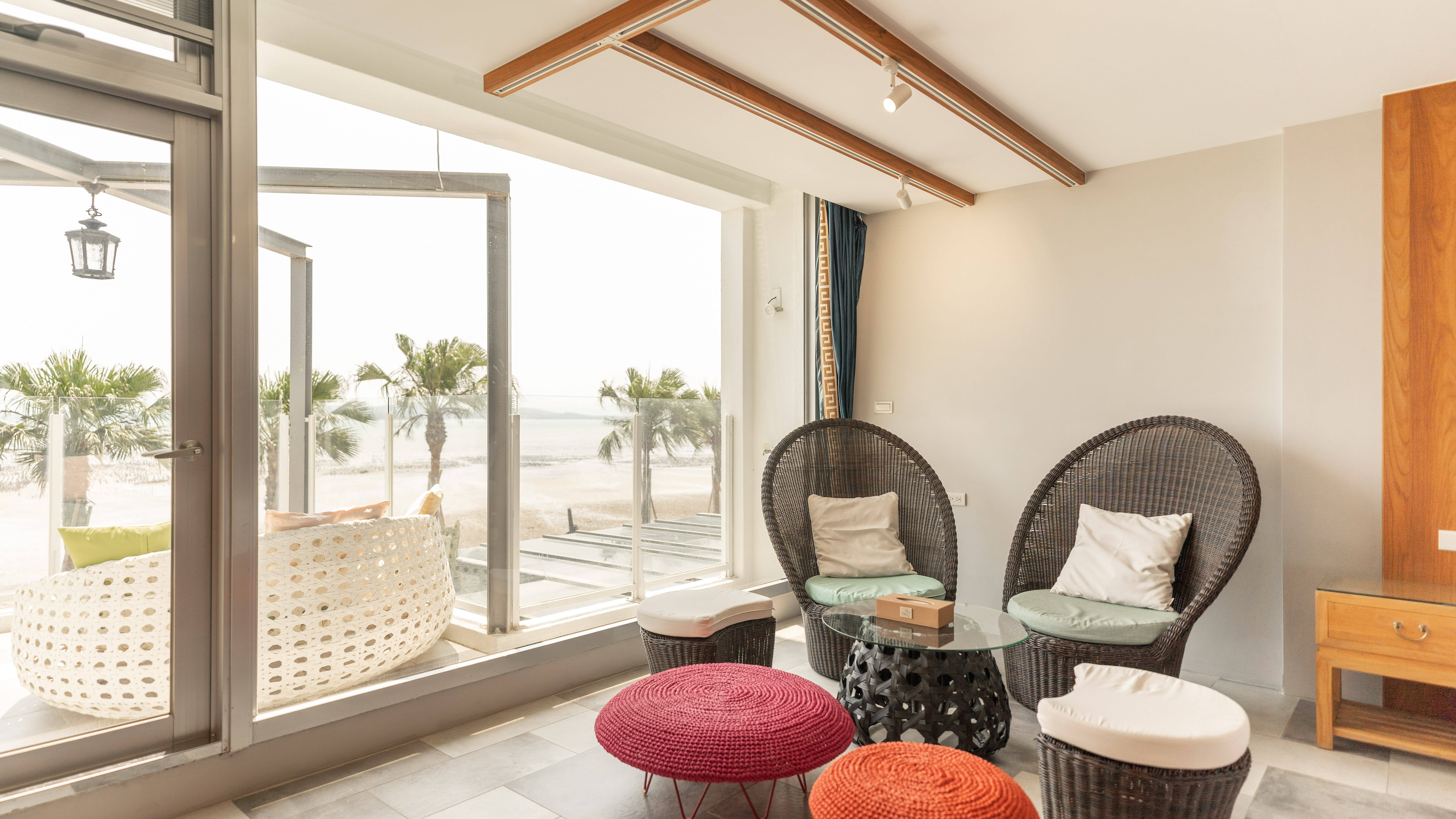 海院子202现代四人房（带阳台）大玩咖会员价