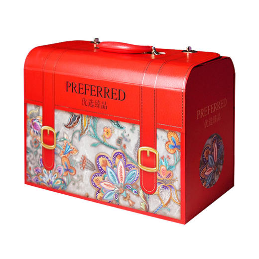 【优选臻品❗️新年喜庆坚果礼盒】碧根果/巴旦木/夏威夷果/炭烧腰果/小白杏/奶香核桃/香脆锅巴/泰国炒米/黄金豆/巧克力/蟹黄瓜子仁/多味花生/怪味胡豆/零食枣/山楂条/坚果乳，零食大礼包送礼佳品L 商品图3