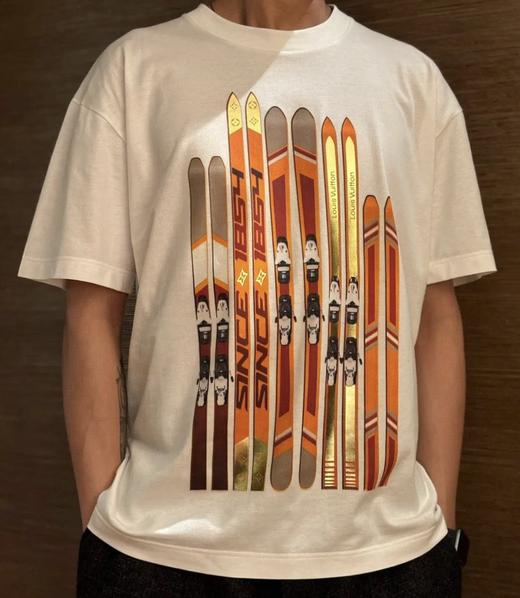 驴家 滑雪板金箔圆领短袖（JN） 商品图4