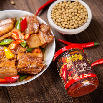 李锦记豆瓣酱226g  咸香微辣  拌焖炖炒调味酱 /粮油调味 /调味品 /烹饪酱 商品图3