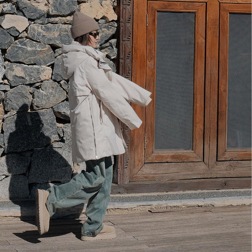 【顺丰包邮】41246 洛诗琳秋冬新款复古蓝锥形阔腿牛仔裤女58265 商品图4