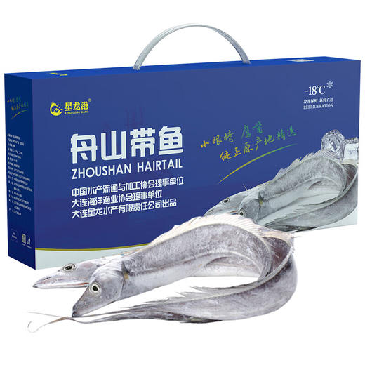 【C】星龙港——野生带鱼礼盒2.5kg 商品图0