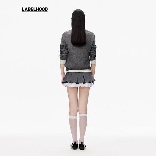 【AO YES x LABELHOOD】蕾虎米奇趣见真我爱心针织衫春夏新款 商品图2