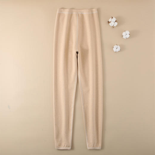 女士保暖裤  棕色 商品图0