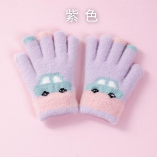 【儿童仿貂绒立体加绒提花手套💰】 🔥这款手套的颜值真的超高！💕提花设计精致又美观， 🌸让宝宝的小手瞬间变得时尚起来。  商品图6