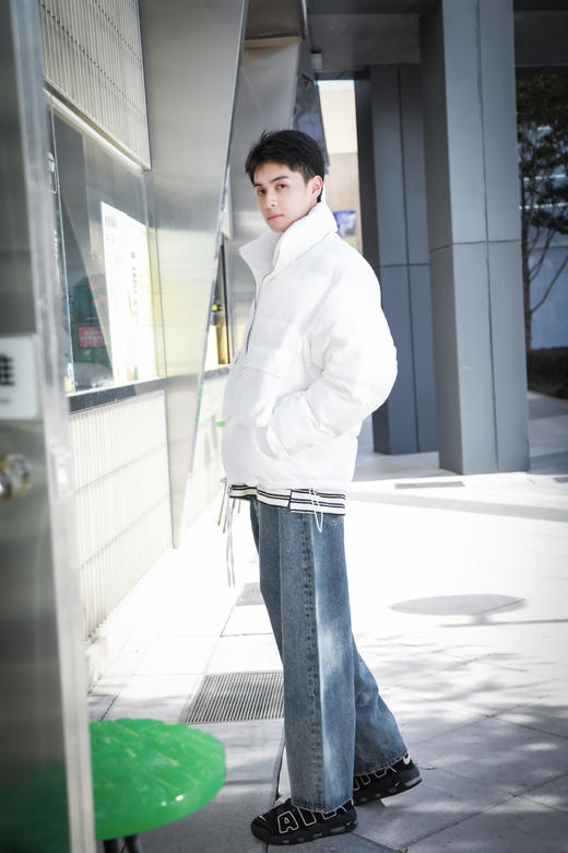 S442474464肌理宽松羽绒服 商品图3