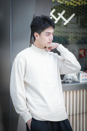 S442564269软糯肌理圆领卫衣