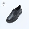 经典鲨2024年秋季新款百搭圆头男士平底正装商务皮鞋KW262-D33081 商品缩略图4
