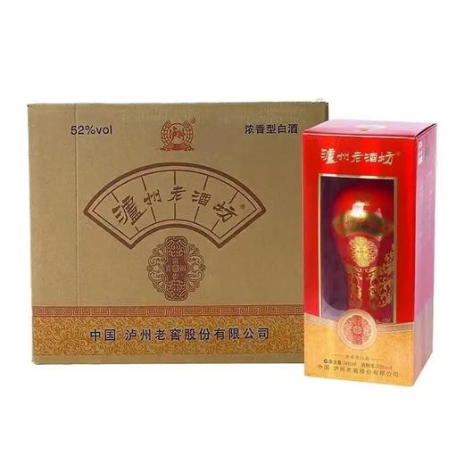泸州老酒坊酒富贵禧福浓香型白酒52度 500ml *6瓶/整箱 商品图0