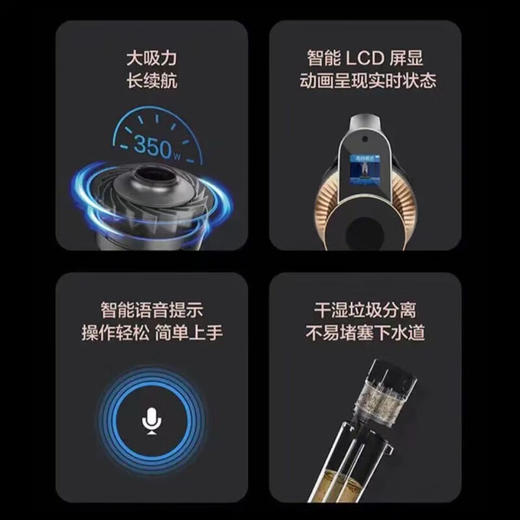【小家电】莱克天狼星S9吸尘除螨洗地三合一高端双滚刷大吸力洗扫 天狼星 HF 商品图7