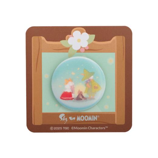 Sky x Moomin 光栅纽扣徽章 - 友谊 I 商品图0