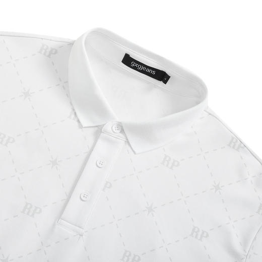 gxg.jeans男装夏季翻领短袖POLO衫JEX12400052 商品图2