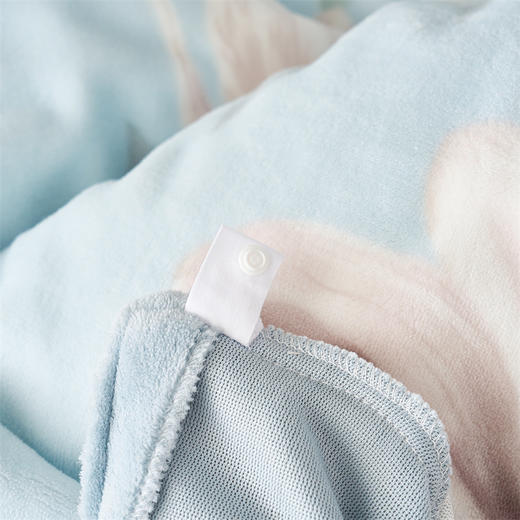 多喜爱浅韵芳菲绒类四件套【分仓直发，72小时发货，周末节假日不发货】 商品图11