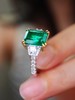 2.25ct刻面祖母绿戒指 商品缩略图2