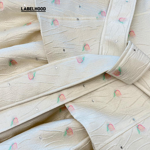 【M ESSENTIAL × LABELHOOD】蕾虎联名桃纹提花半身裙 商品图2