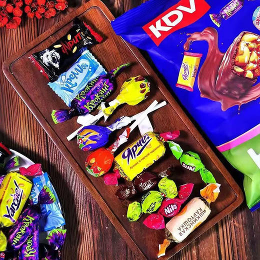 俄罗斯KDV精品混合糖果408g/064541 多种口味惊喜加倍 商品图1