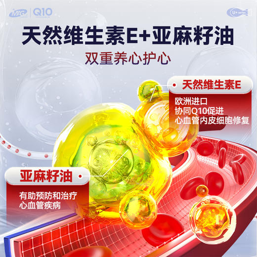 【U+系列】MAG 养心护心辅酶Q10宠物专用猫咪狗狗心脏肥大先天性心脏病  80粒 商品图3