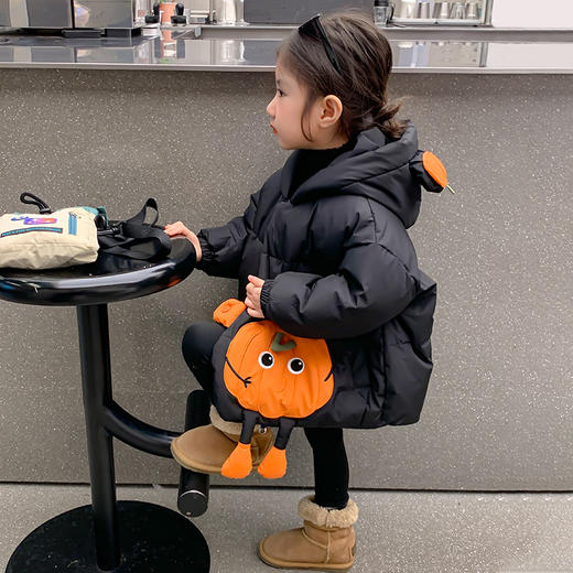 儿童秋冬棉服新款女童冬季棉衣洋气时髦宝宝棉袄冬装加厚上衣聚 商品图1