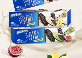 奥利奥薄脆抹茶无花果味95g