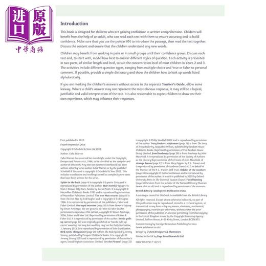 【中商原版】英国S&S教辅 First Comprehension 2 初阶阅读理解 2  7-8岁适用 附电子答案 英文原版 英语阅读练习  商品图1