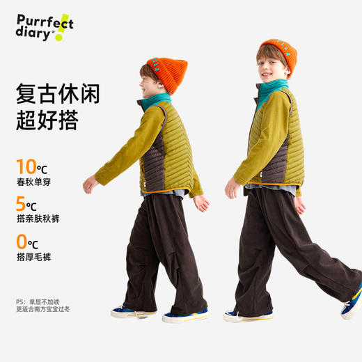 【软软的灯芯绒伞兵裤】儿童美式降落伞灯芯绒裤 PQK2425 商品图1