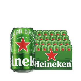 喜力荷兰进口易拉罐 5.0%vol 330ml*24罐
