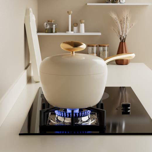 Velosan温仑山鹅卵石0涂层聚财奶锅20cmVP-2ENG02&06-7A18 商品图6