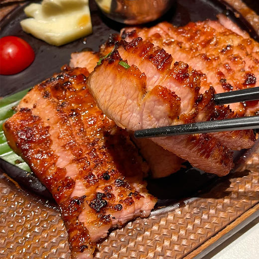 名佑猪颈肉400g腌制猪颈烧烤炭烤秘制烤肉半成品冷冻韩式新鲜商用(顺丰发货) 商品图3