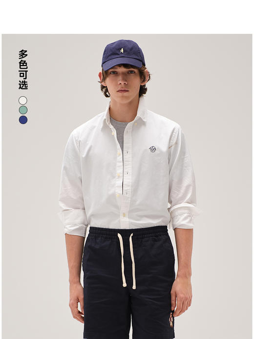 Teenie Weenie小熊男装卡通衬衫男夏季TNYW256302N 商品图0