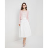 IEF/爱依服2025 春季 法式温柔风时尚显瘦简约设计百搭蛋糕单裙N38021 商品缩略图1