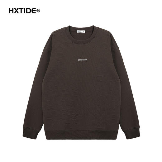 【新品上新】HX 冬季圆领卫衣加绒S106440175401/02/03 商品图2