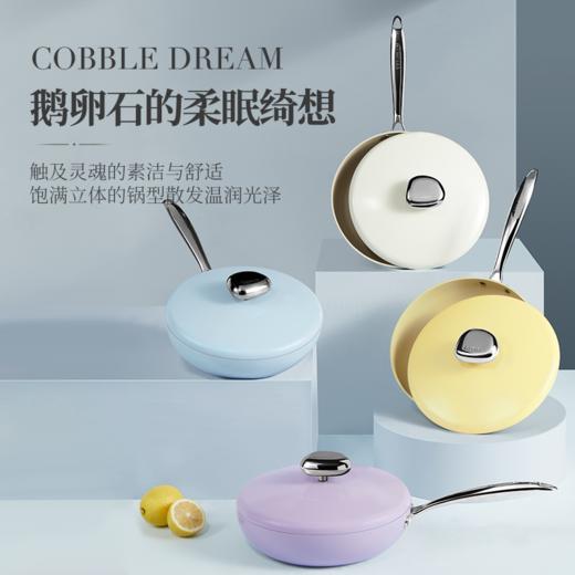 VELOSAN温仑山鹅卵石不粘煎锅26cm 商品图8