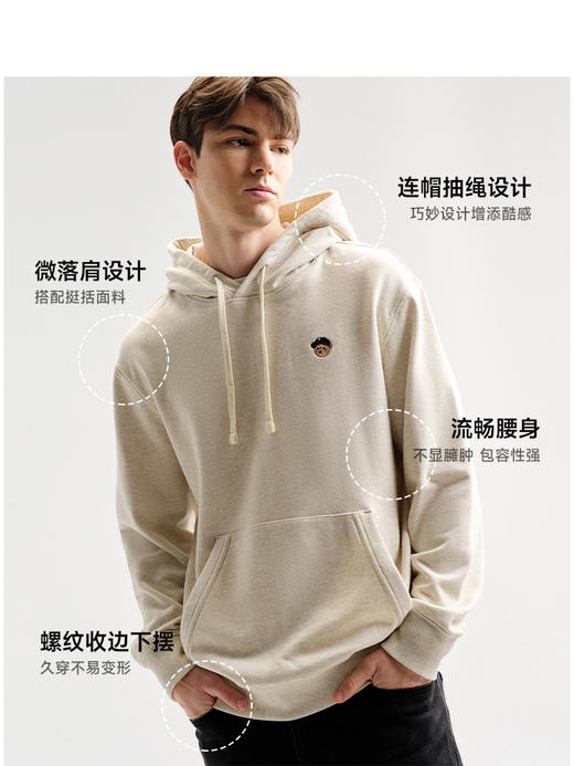 Teenie Weenie小熊男装卡通连帽卫衣男TNMW248C05S 商品图1