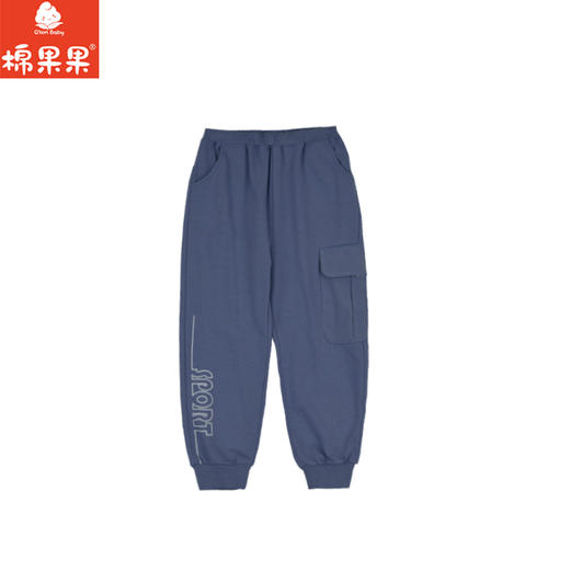 棉果果春季新品商场同款男童小毛圈针织长裤M112200225132 商品图1