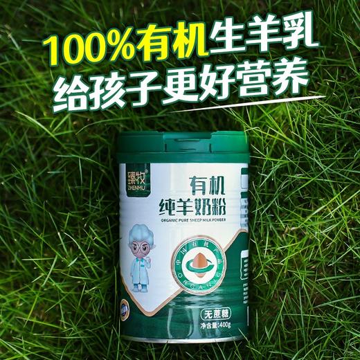 臻牧有机纯羊奶粉400g 商品图0