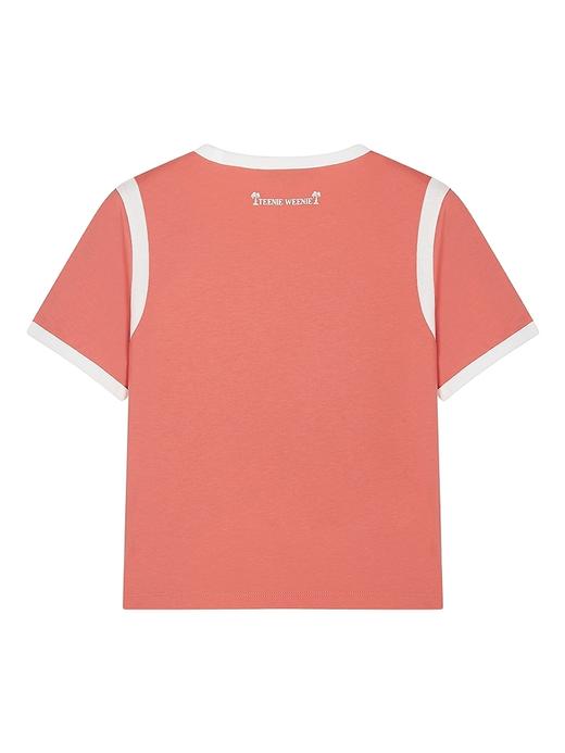 TeenieWeenie小熊字母圆领T恤女夏季女t恤TTRA256309I 商品图3