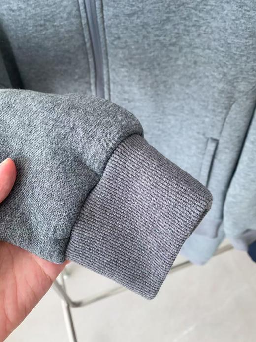 大鹅 2025新款 男士 加厚绒 经典刺绣标 连帽开衫卫衣/运动裤卫裤 可套装 Z-12232 商品图4