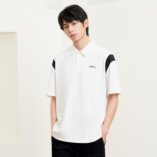 gxg.jeans男装   夏季热卖多色 英文刺绣翻领短袖POLO衫J24D242017 商品图2